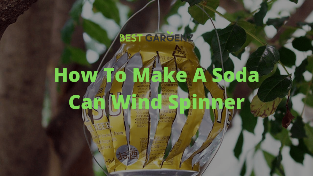 How To Make A Soda Can Wind Spinner - Easiest Way
